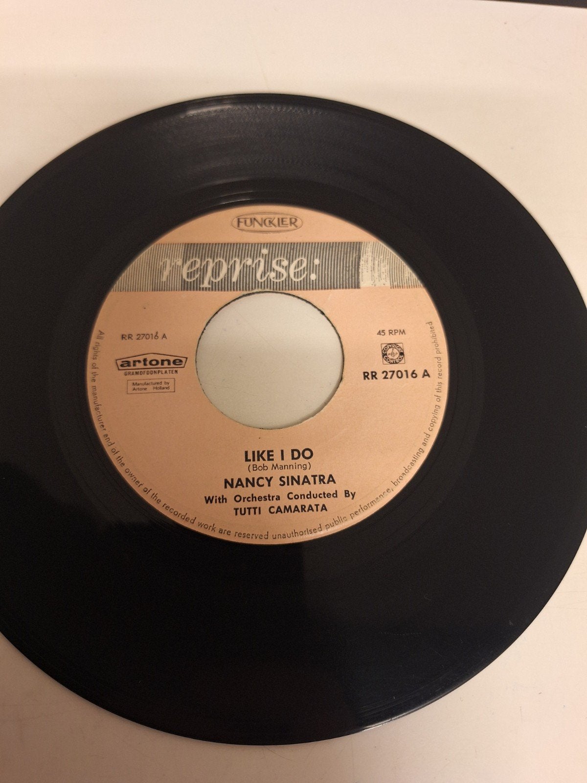 Nancy Sinatra - Like I do, 1962., Verzenden, 7 inch, Pop