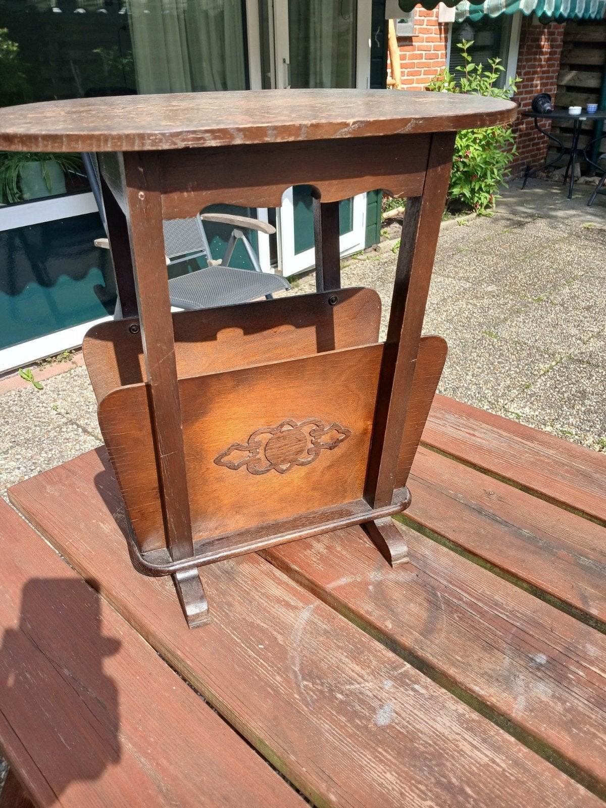 krantenbak vintage, Antiek en Kunst, Ophalen