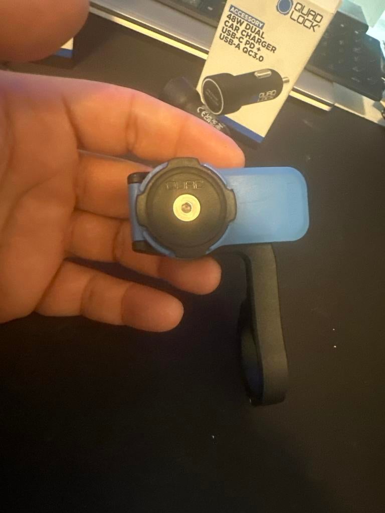 Quad Lock PRO Telefoonhouder voor Fiets/Motor, Ophalen of Verzenden, Zo goed als nieuw