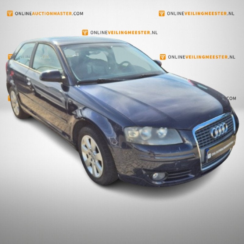 Personenauto Audi, A3, 2.0 FSI Ambiente, BLAUW, 2005, Auto's, Overige carrosserieën, Overige brandstoffen, Bedrijf, Handgeschakeld
