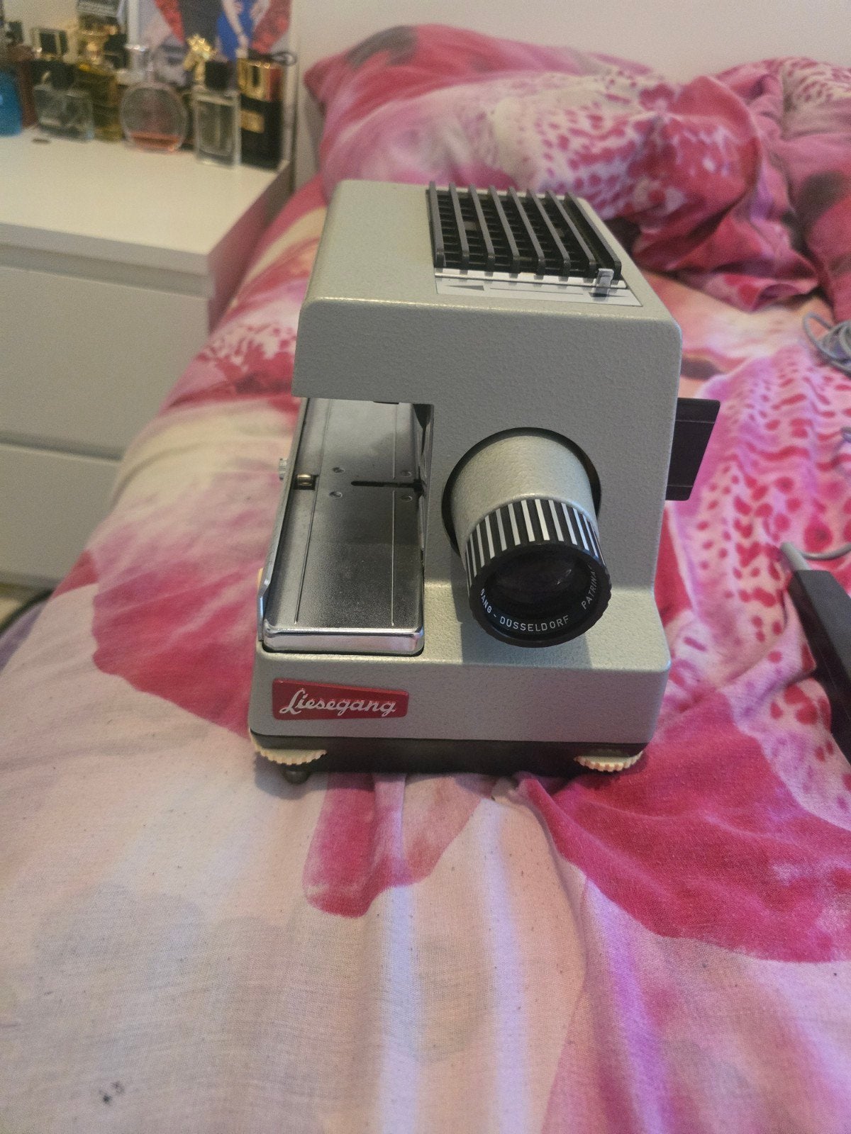 Liesegang Fantax 12V Diaprojector - Werkt Prima, Ophalen of Verzenden, Gebruikt