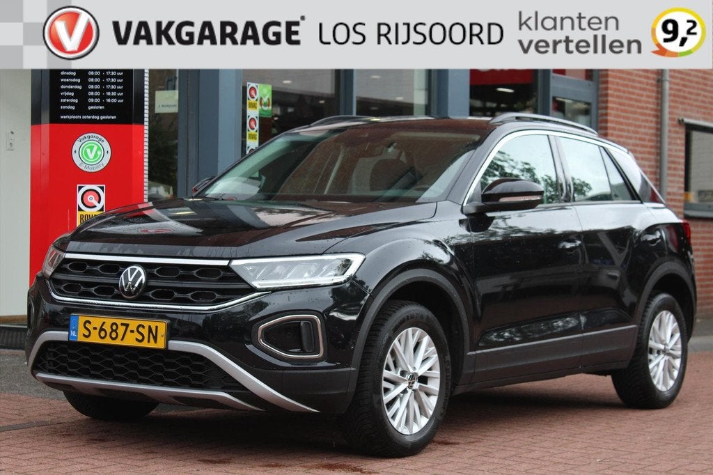 VOLKSWAGEN T-Roc 1.0 TSI *Business* | Carplay | Adaptive Cru, Stof, Gebruikt, Zwart, Origineel Nederlands