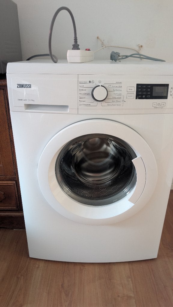 Zanussi TimeCare (1-7 kg) voorlader-wasmachine., Witgoed en Apparatuur, Gebruikt, Ophalen of Verzenden, Voorlader, 85 tot 90 cm