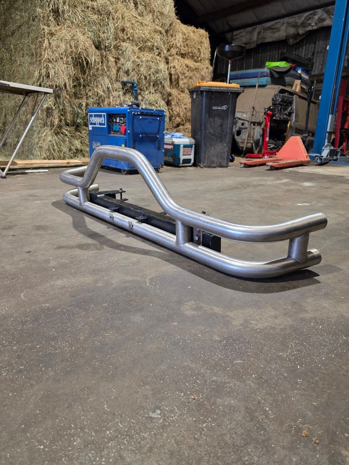 Toyota Land Cruiser Bumper 70 serie, Ophalen, Gebruikt, Voor, Toyota