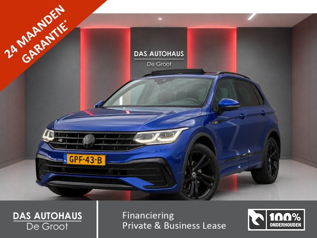 Volkswagen Tiguan 1.5TSI 150pk DSG R-Line Black Style | Pano, 12 maanden, Euro 6, 4 cilinders, Origineel Nederlands