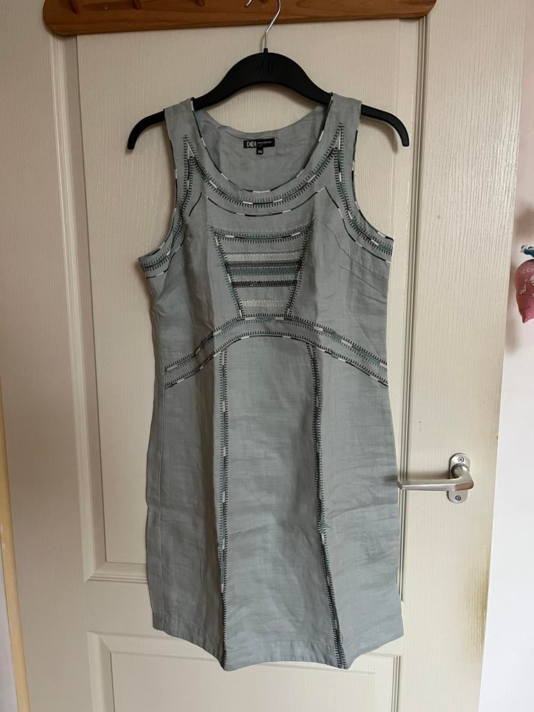 Jurk, Ophalen of Verzenden, Zo goed als nieuw, Maat 34 (XS) of kleiner, Blauw