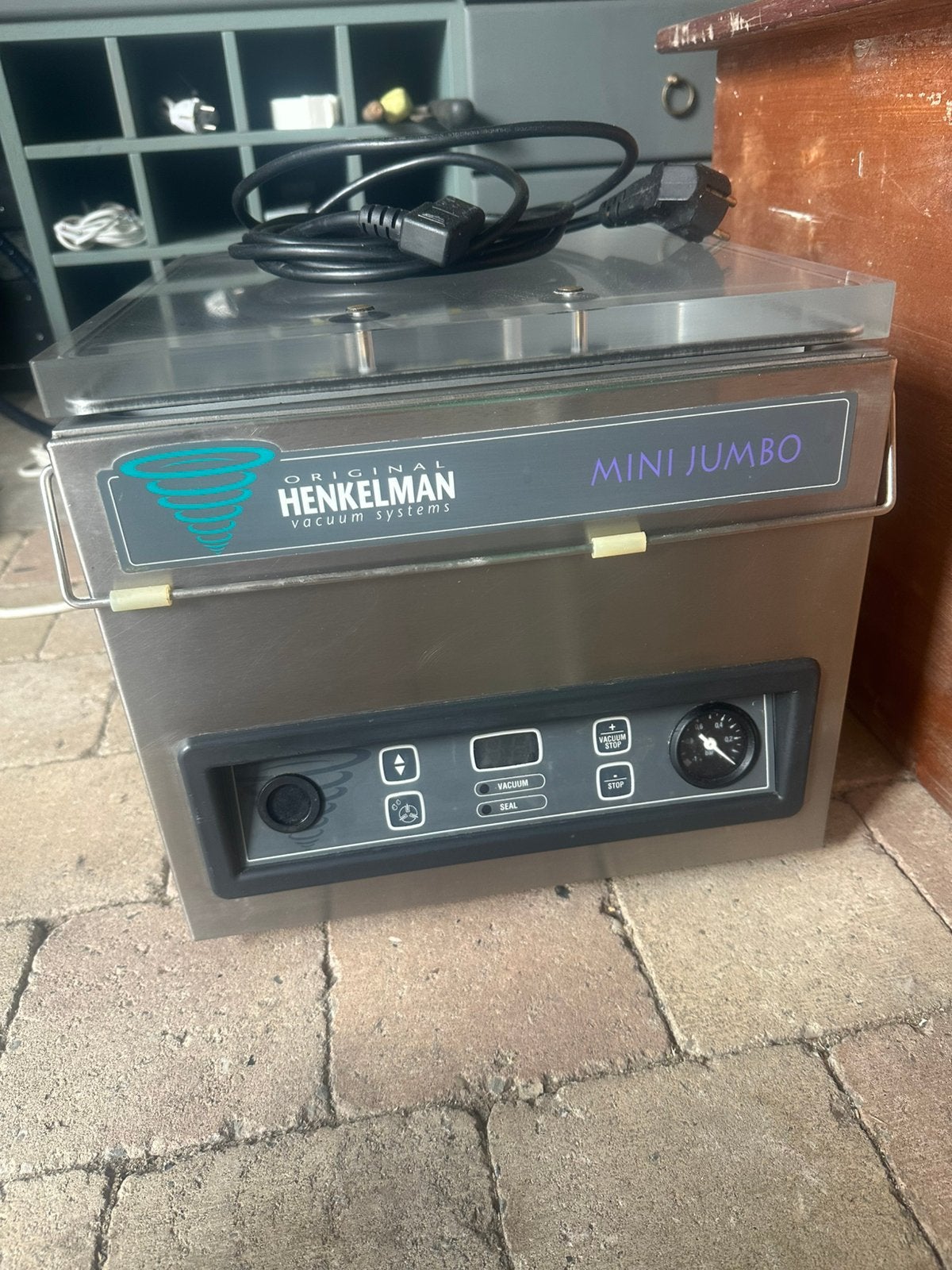 Henkelman mini jumbo vacuummachine, Ophalen, Gebruikt