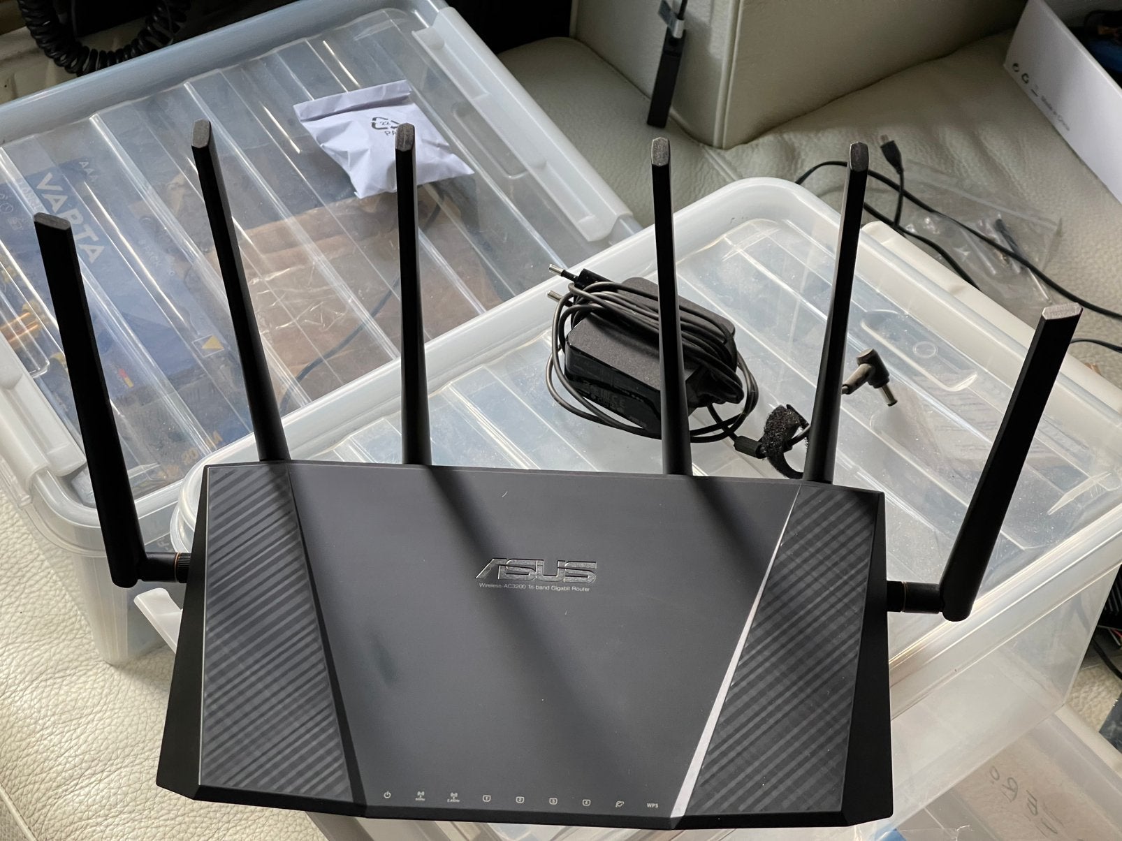 Asus RT-AC3200 Tri-Band Gigabit Router, Ophalen of Verzenden, Zo goed als nieuw, Router, ASUS