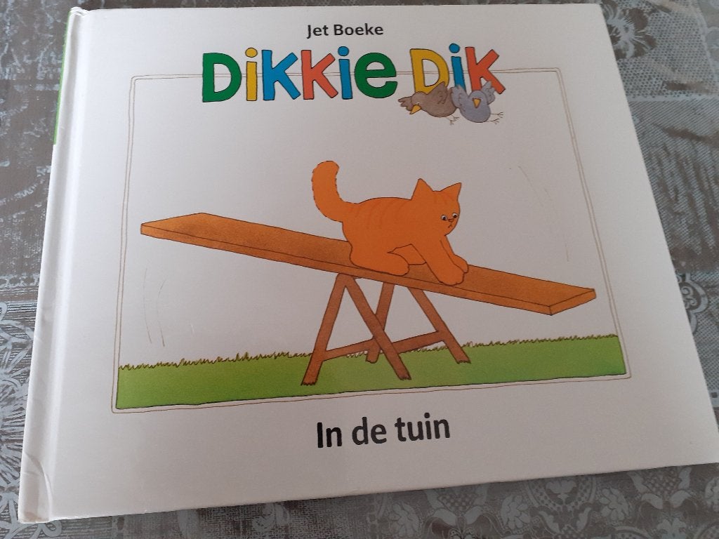 Dikkie Dik in de tuin., Boeken, Ophalen, Gelezen, Jet Boeke, 1 tot 2 jaar