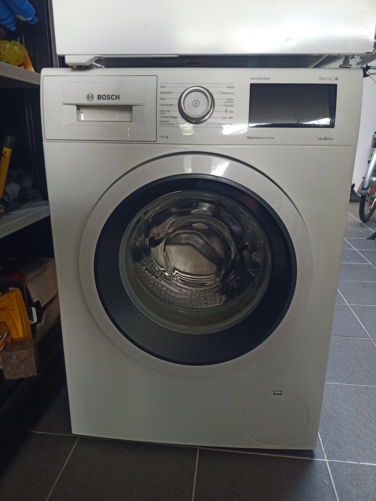 Bosch WAT28543 Wasmachine - 8 kg, 1400 rpm, Zeer nette staat, Witgoed en Apparatuur, Wasmachines, Ophalen