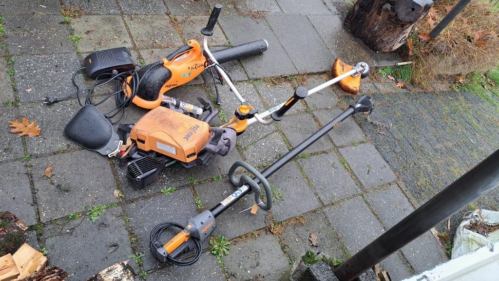 Pellenc tuinset kompleet met accu en lader., Ophalen, Gebruikt, Pellenc, ????