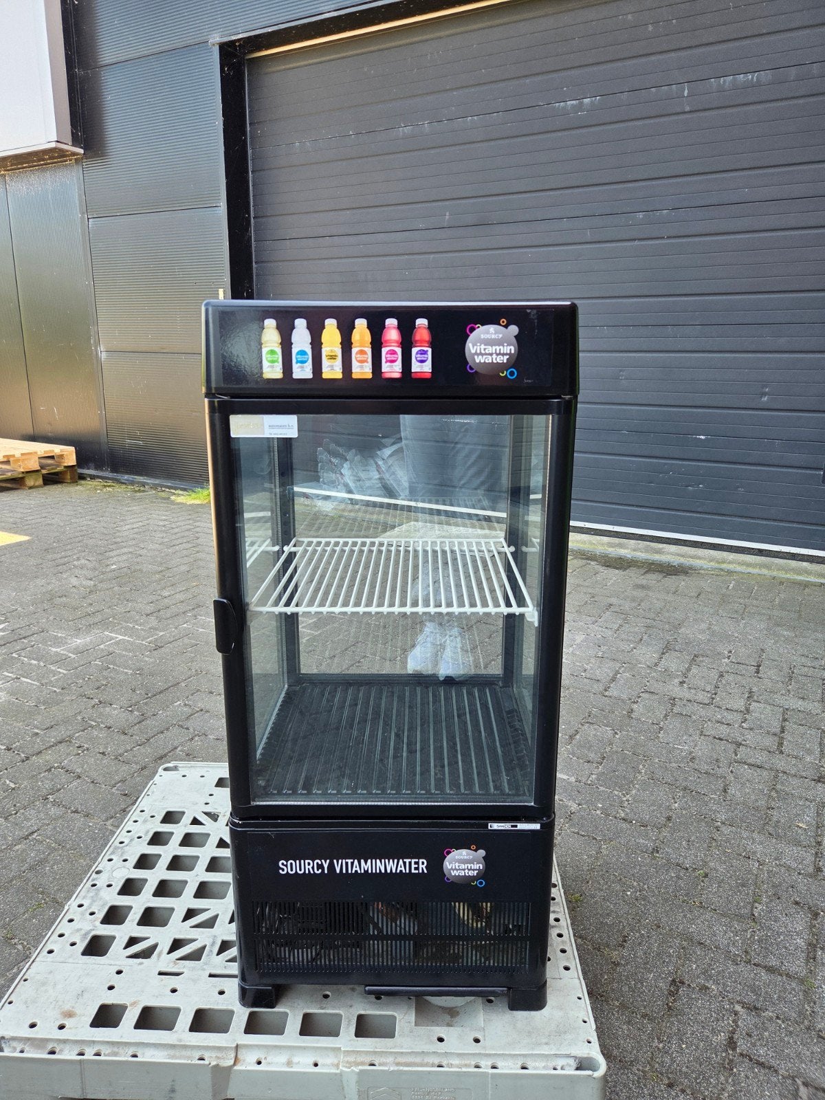 2x Sourcy Vitaminwater Koelkast / Vitrinekoelkast, Witgoed en Apparatuur, Vriezers en Diepvrieskisten, Gebruikt, 85 tot 120 cm