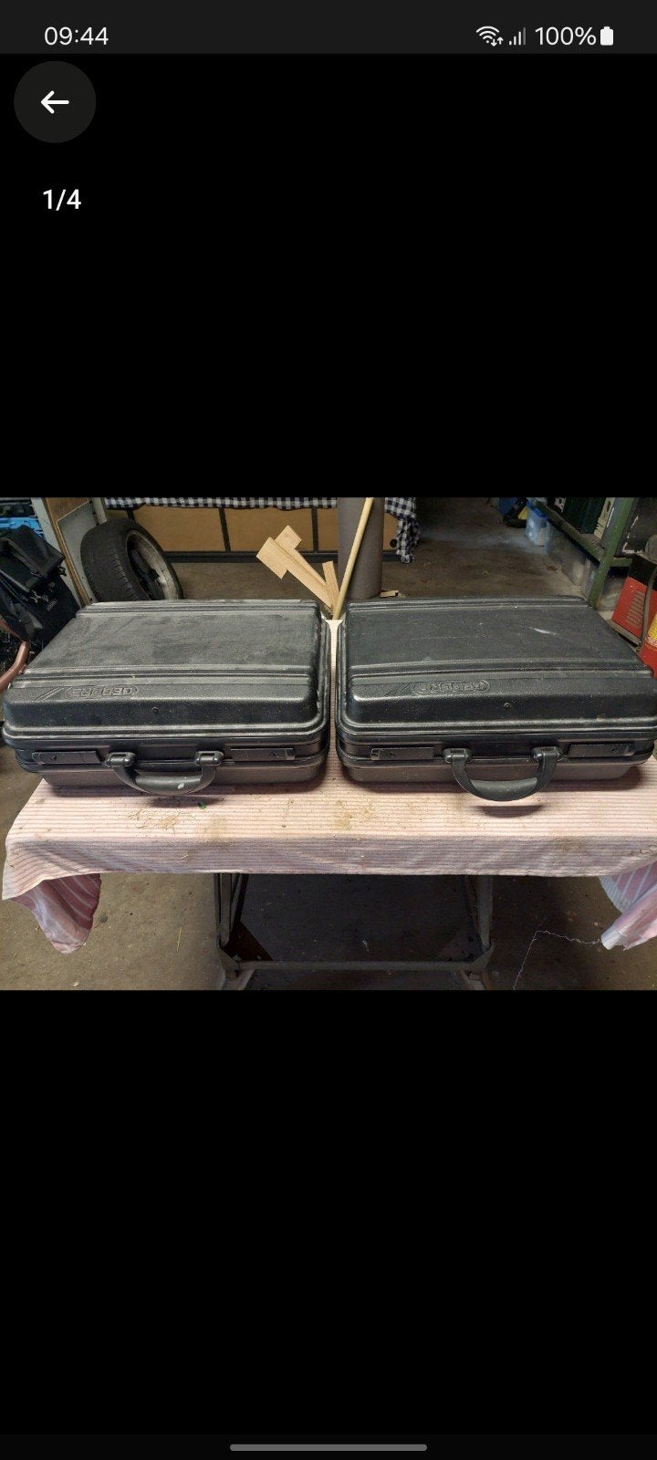 Gedore Gereedschapskoffers met inhoud, Ophalen, Gebruikt, Gereedschapsopslag, Gedore