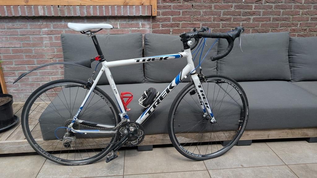 Trek Racefiets 58cm -, Fietsen en Brommers, Fietsen | Racefietsen, 28 inch, Gebruikt, Aluminium, 57 tot 61 cm