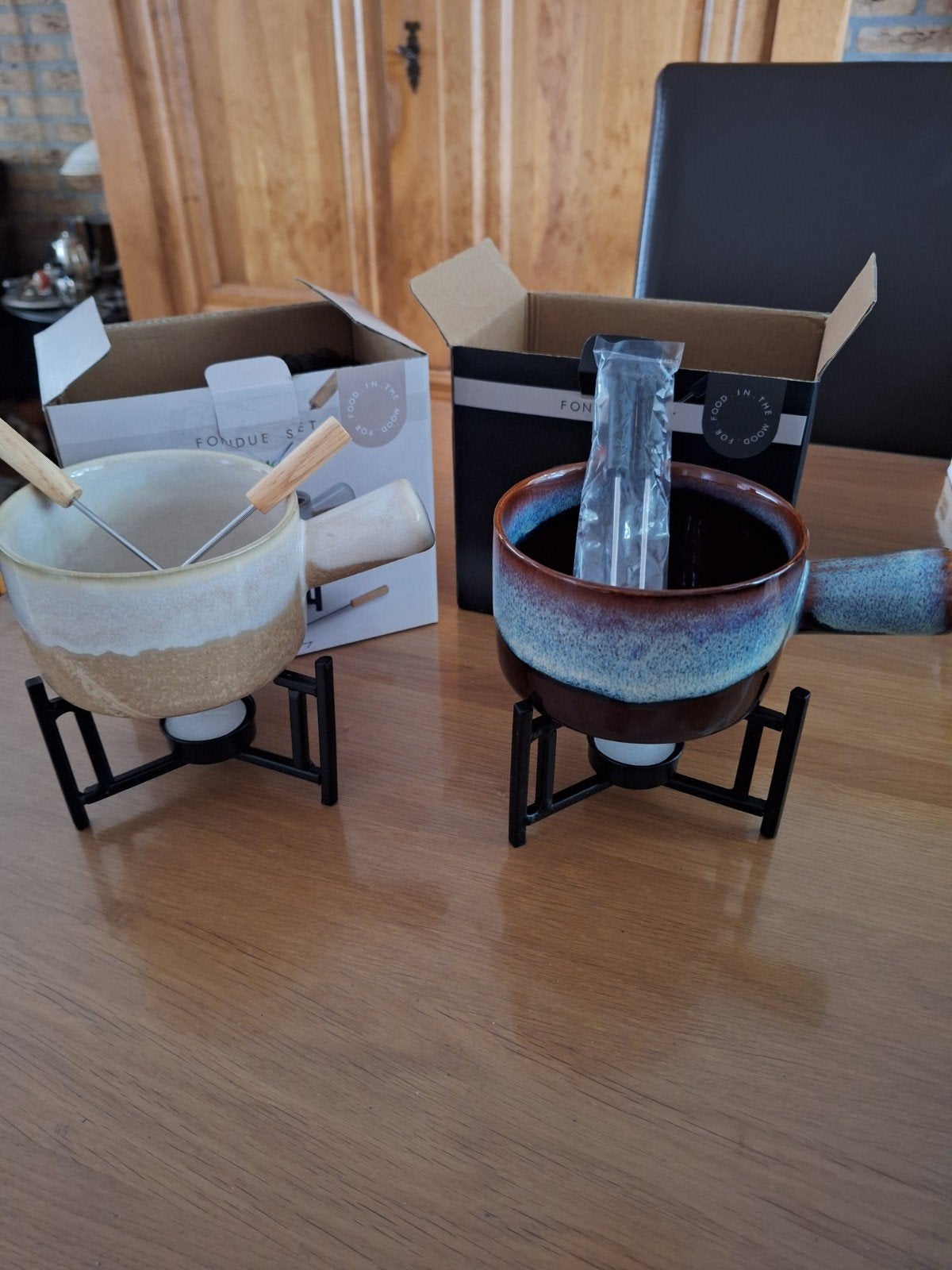 2 pers fondue set Nieuw, Ophalen of Verzenden, Nieuw, Fondueset
