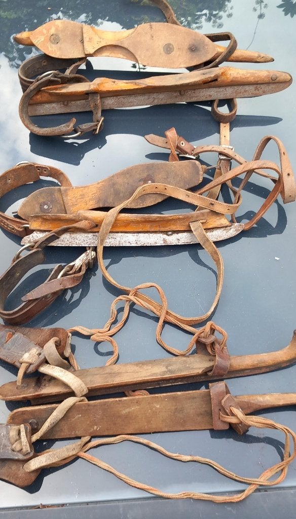 Antieke schaatsen, Antiek en Kunst, Ophalen of Verzenden