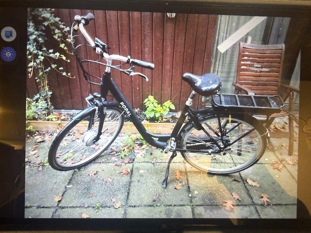 Electrische fiets Popal, Fietsen en Brommers, Versnellingen, Zo goed als nieuw, 57 tot 61 cm, Trommelrem