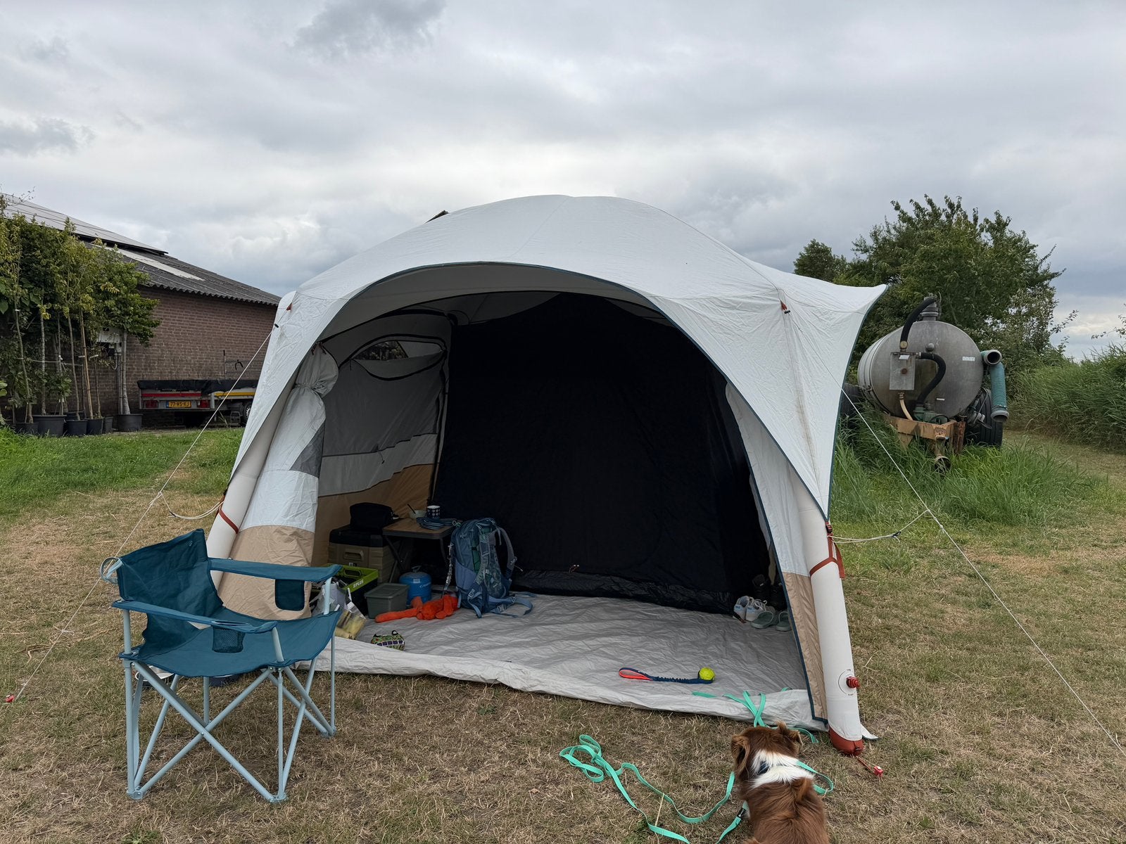 Quechua Air Seconds Base Fresh, Caravans en Kamperen, Tenten, Ophalen of Verzenden, Gebruikt, Tot en met 2