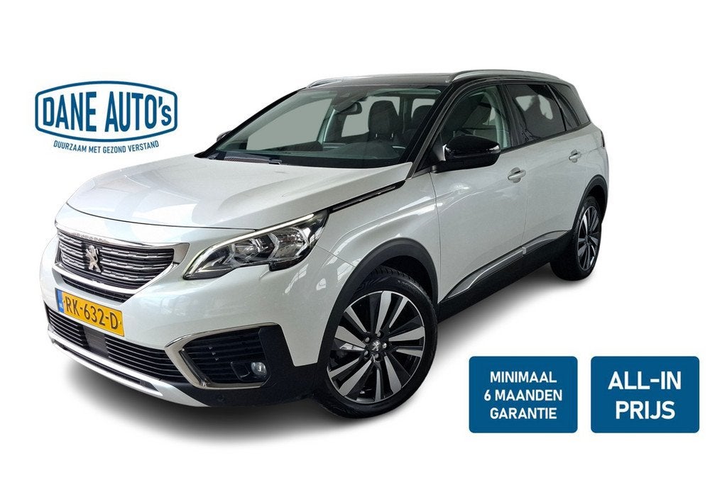 Peugeot 5008 1.2 PureTech Allure, Auto's, Peugeot, Voorwielaandrijving, Parkeersensor, Gebruikt, 1199 cc