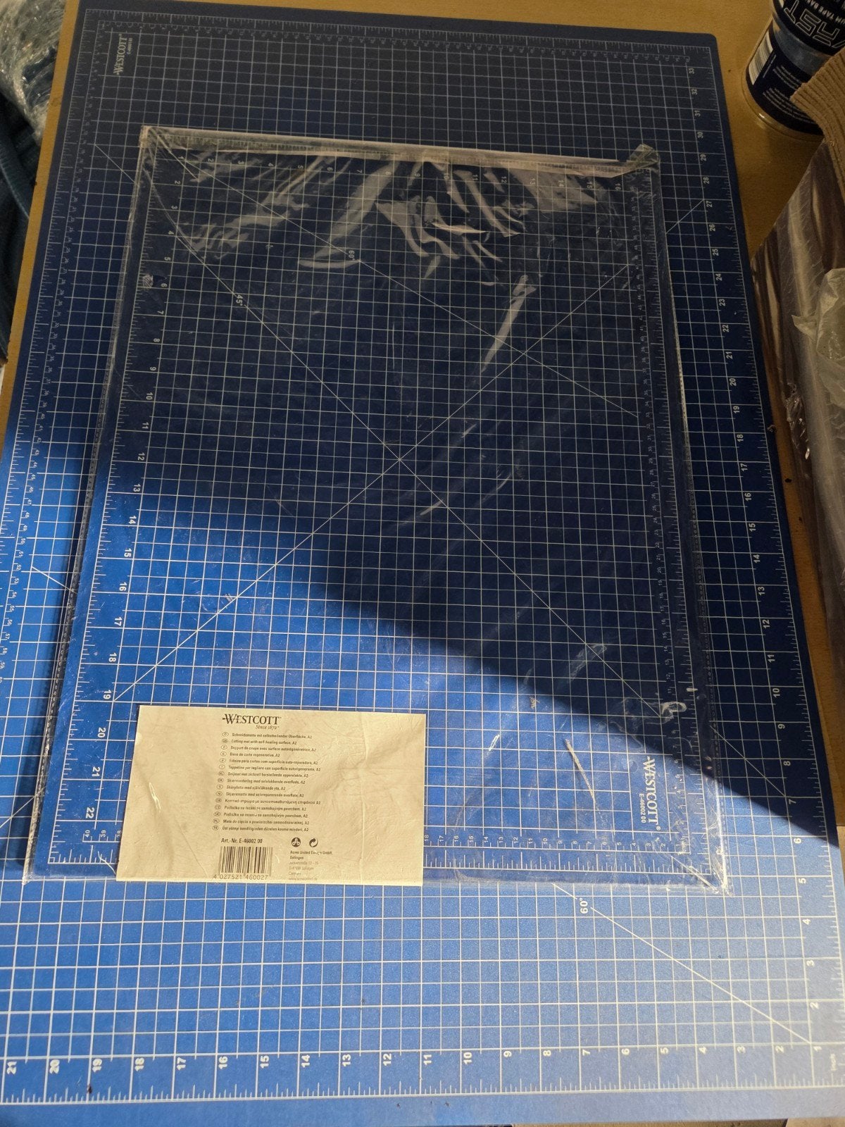 2 Westcott snijmatten: 45x60 (nieuw) en 90x60 (gebruikt), Hobby en Vrije tijd, Geschikt voor snijden, Gereedschap of Toebehoren