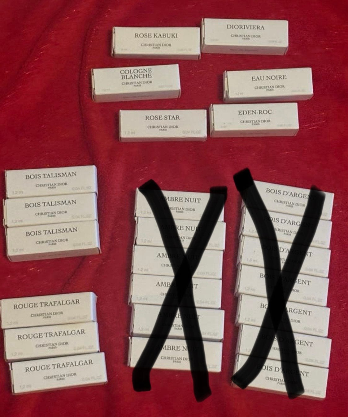 Christian Dior exclusieve samples privé collectie 12 stuks, Ophalen of Verzenden, Nieuw