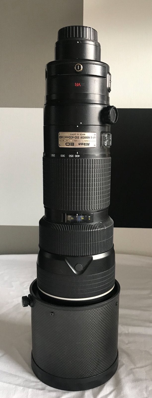 Nikon 200-400mm f4 VR1, Ophalen, 400 mm, Nikon, Telelens