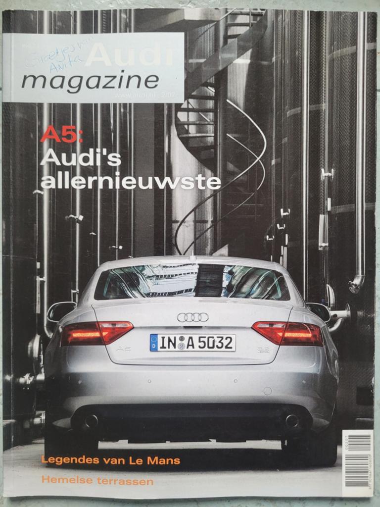 Audi magazine nr 2 van2007, Boeken, Ophalen of Verzenden, Gelezen, Audi