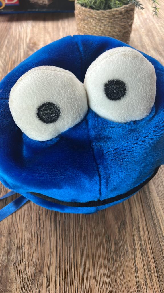Cookie monster hoedje, Ophalen of Verzenden, Gebruikt, Overige typen
