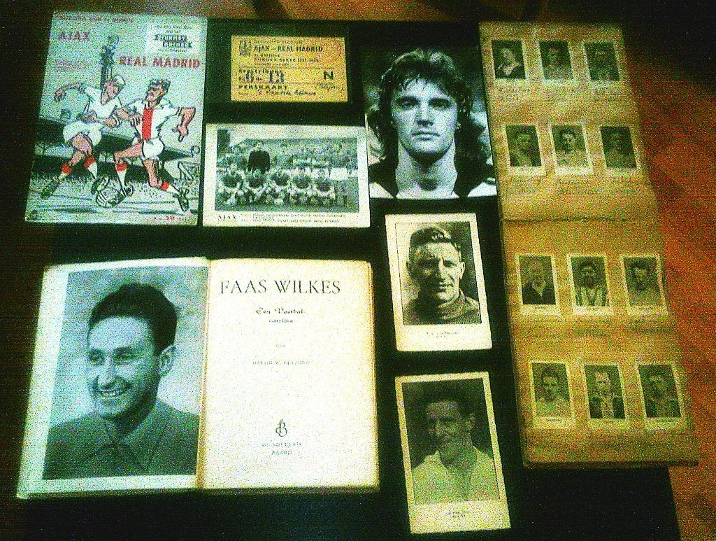 VOETBAL  KAVEL  O/A FAAS WILKES  -AJAX . ORIGINEEL ., Verzamelen, Ophalen of Verzenden, Gebruikt, Ajax, Overige typen