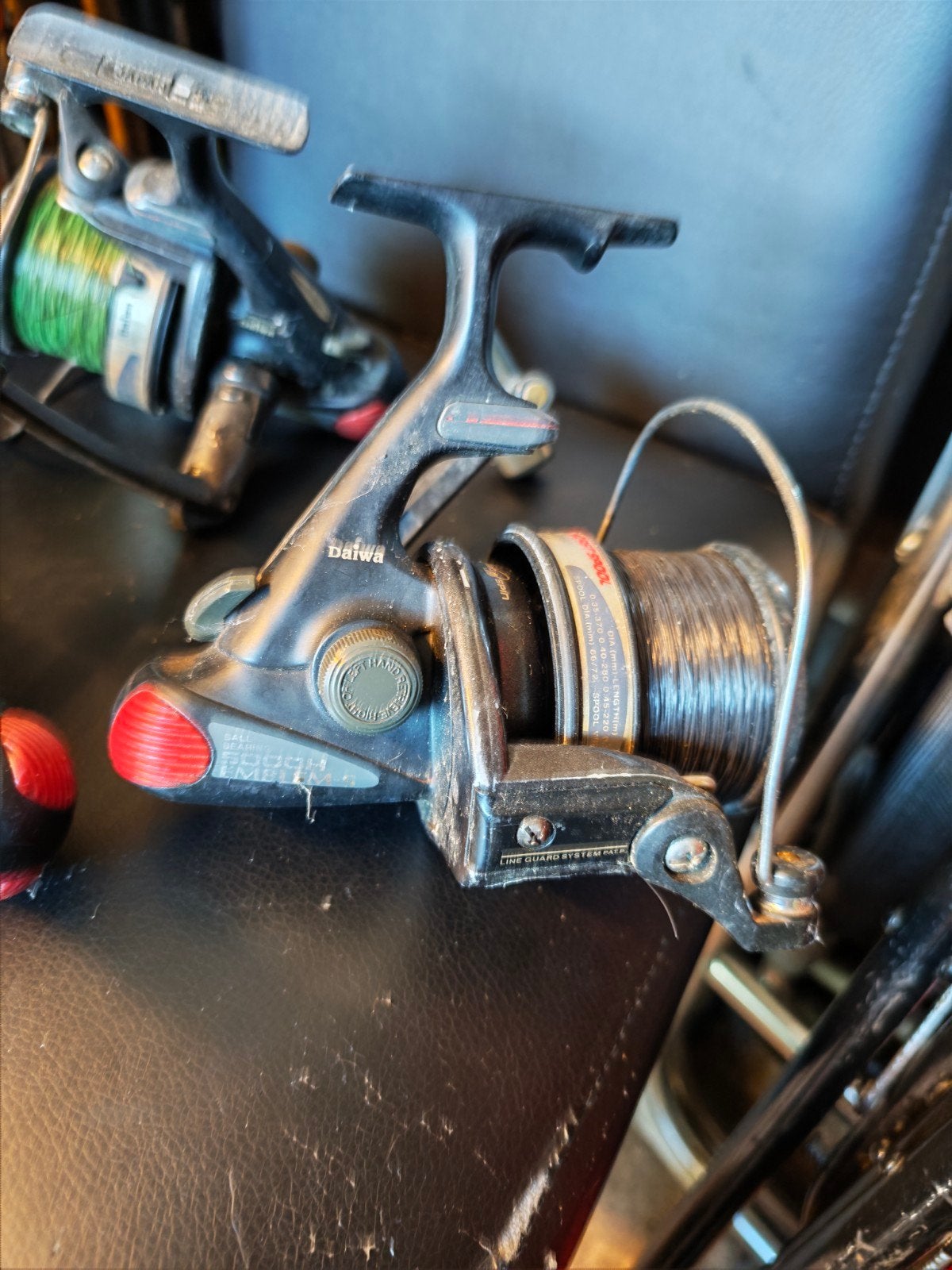 Daiwa emblem s 5000H 3x, Ophalen of Verzenden, Gebruikt, Molen