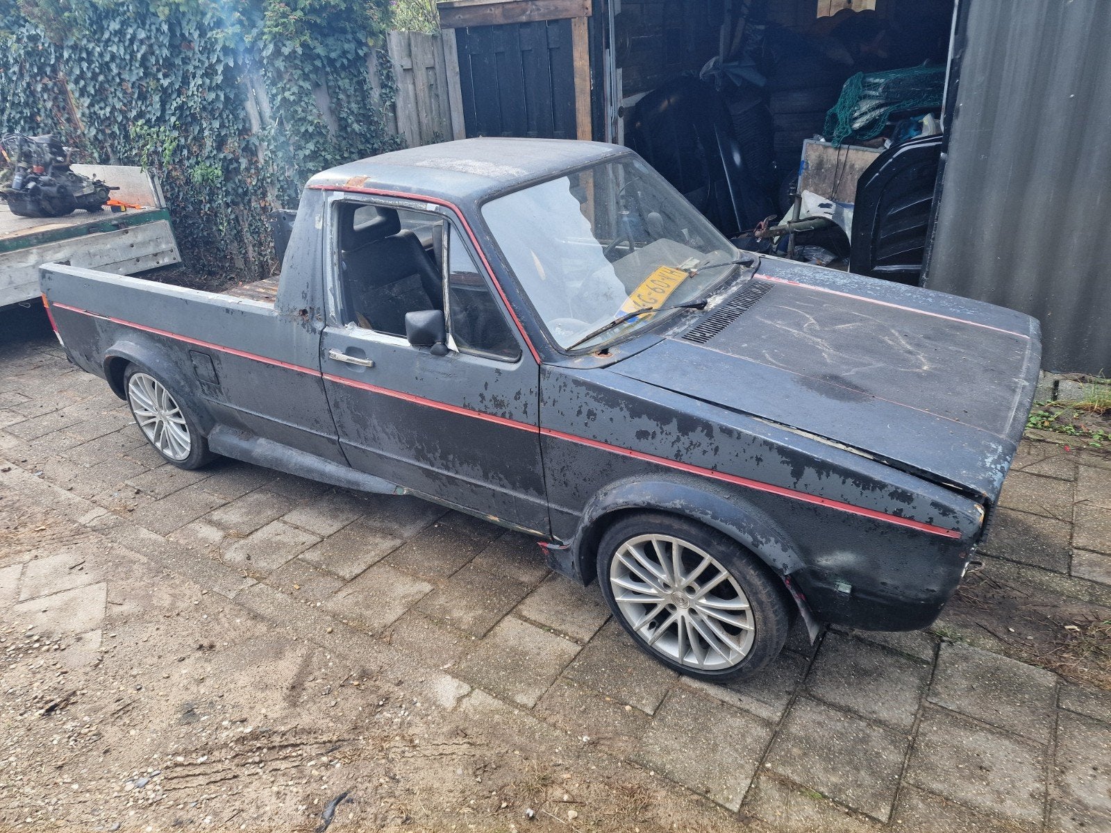 volkswagen caddy mk1 pickup 1990 loop sloop, Ophalen of Verzenden, Gebruikt, Volkswagen