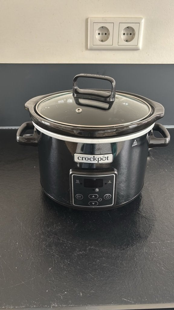 Slowcooker / Crockpot te koop – €35, Ophalen, Overige typen, Nieuw, Rvs