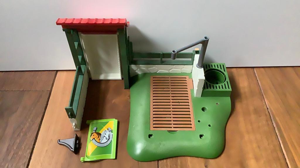 Playmobil onderdelen 6929 paarden wasplaats manege, Ophalen, Gebruikt, Los playmobil