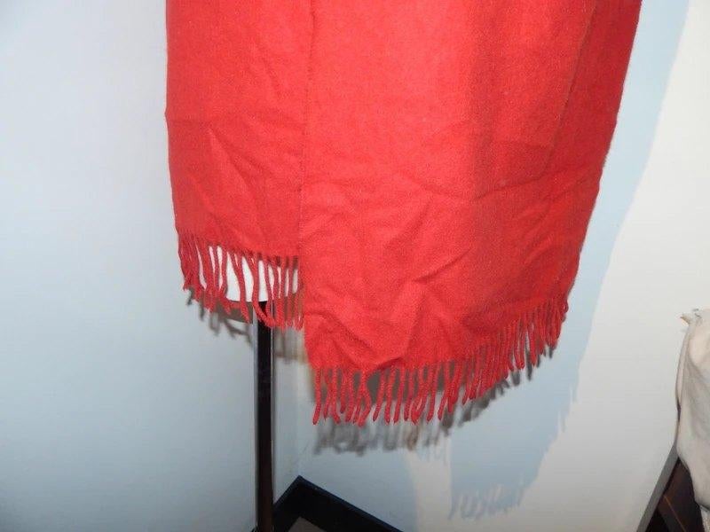 Dquared2 vuur rode shawl angora wol cashmere, Dsquared, Verzenden, Maat 46/48 (XL) of groter, Sjaal