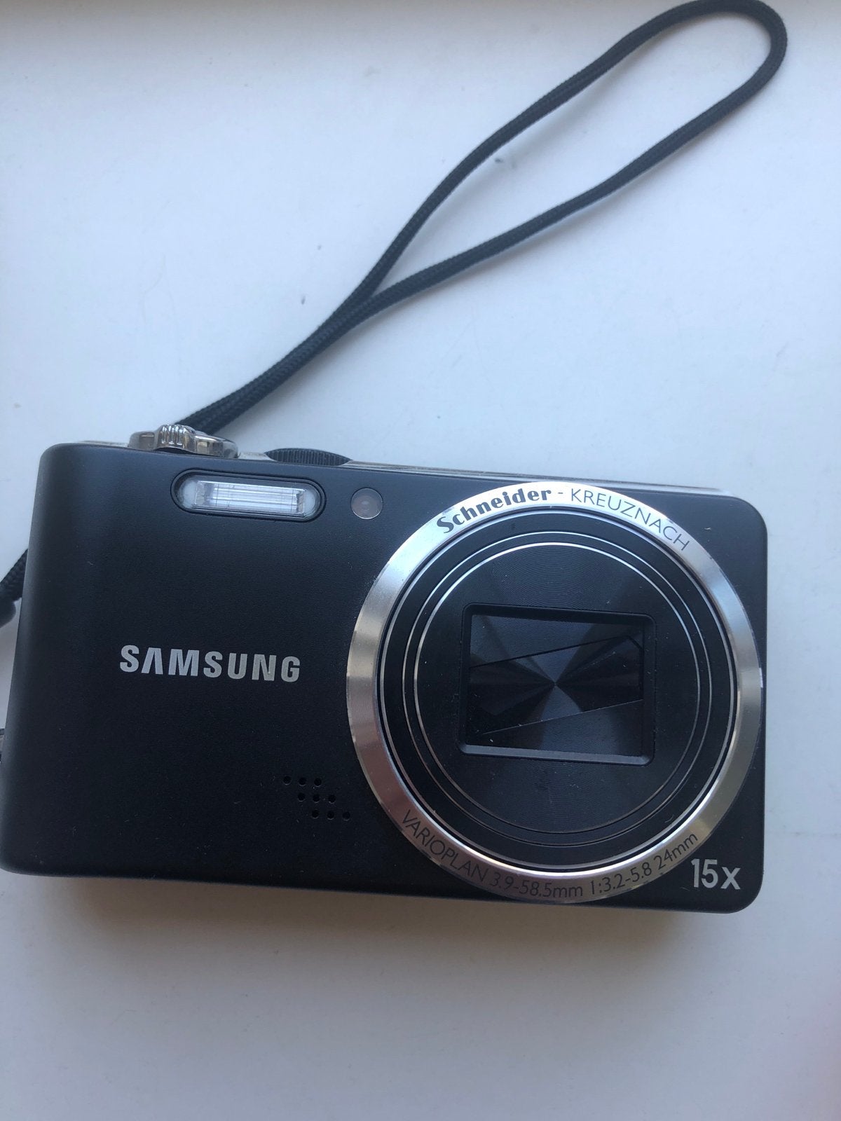 Samsung WB600 Compactcamera - Zwart, 15x optische zoom, Audio, Tv en Foto, Ingebouwde flitser, Gebruikt, Ophalen of Verzenden