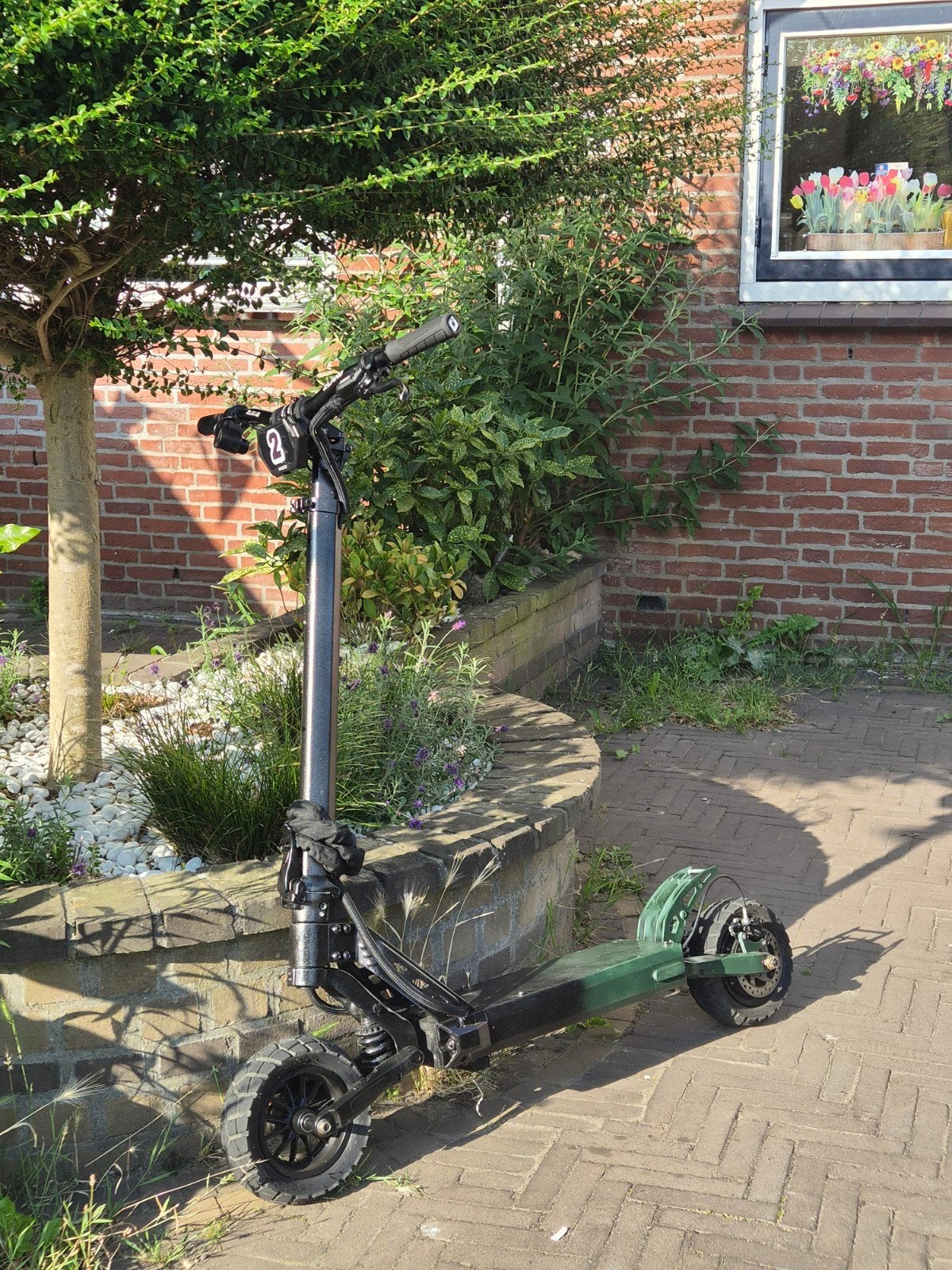 Custom Kukirin G2 Pro E-step - Nieuwe onderdelen!, Fietsen en Brommers, Steps, Ophalen