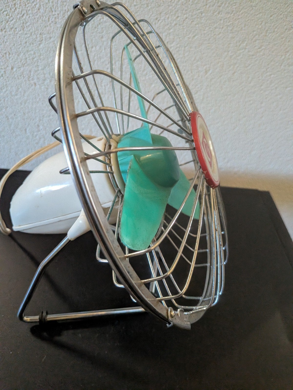Ventilator jaren 60, Ophalen of Verzenden, Gebruikt, Tafelventilator