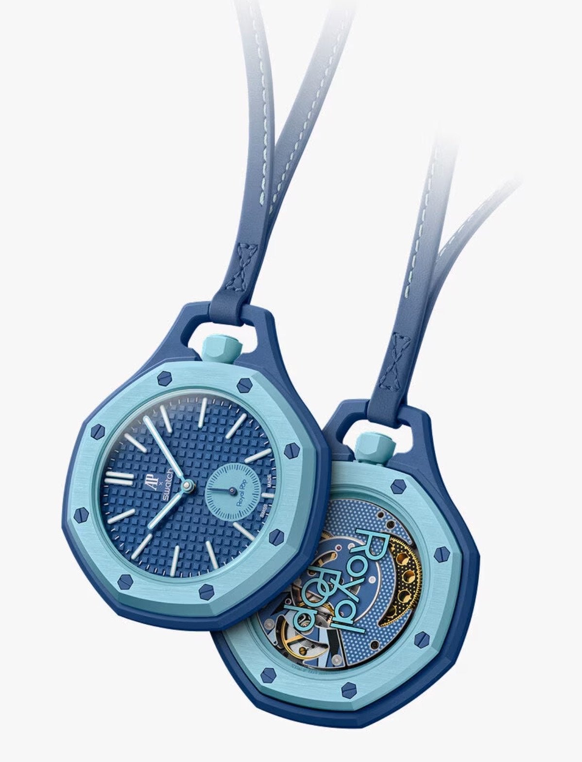 Swatch x AP Pop Lin Ba met hoogstaande band naar keuze!, Kunststof, Polshorloge, Swatch, Nieuw