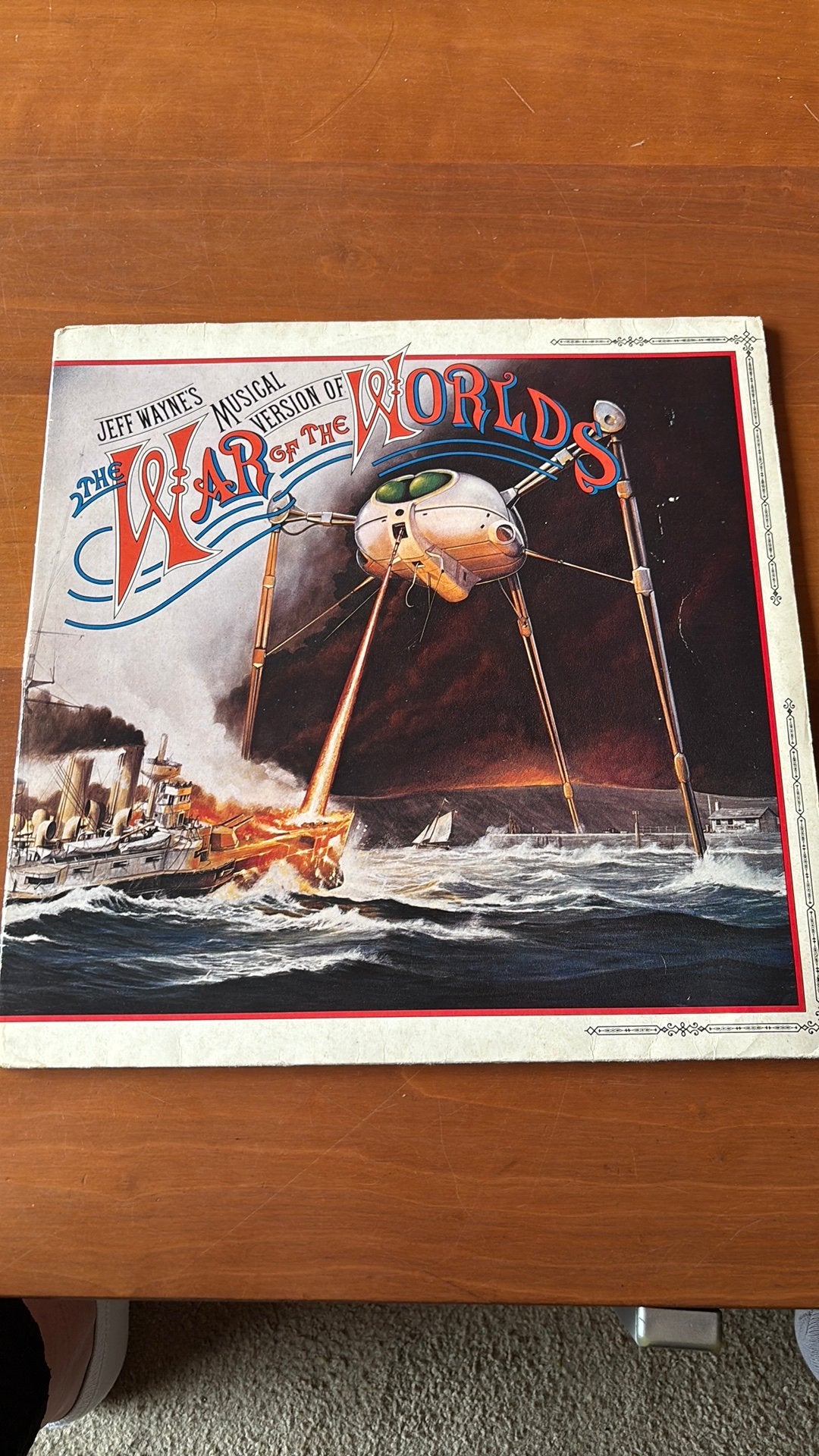 Jeff Wayne’s The War of the Worlds – Dubbel LP (1978), Ophalen of Verzenden, Zo goed als nieuw, LP