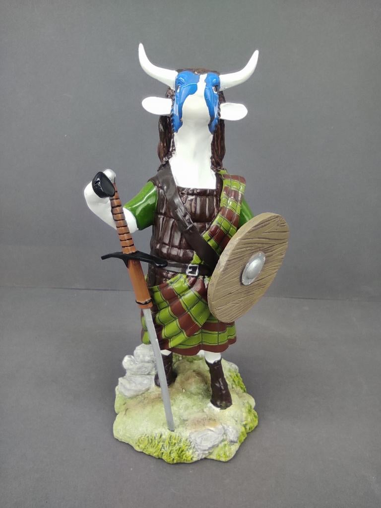 CowParade / Cow Parade Koe “Brave Moo” MEDIUM, Antiek en Kunst, Kunst | Designobjecten, Ophalen of Verzenden