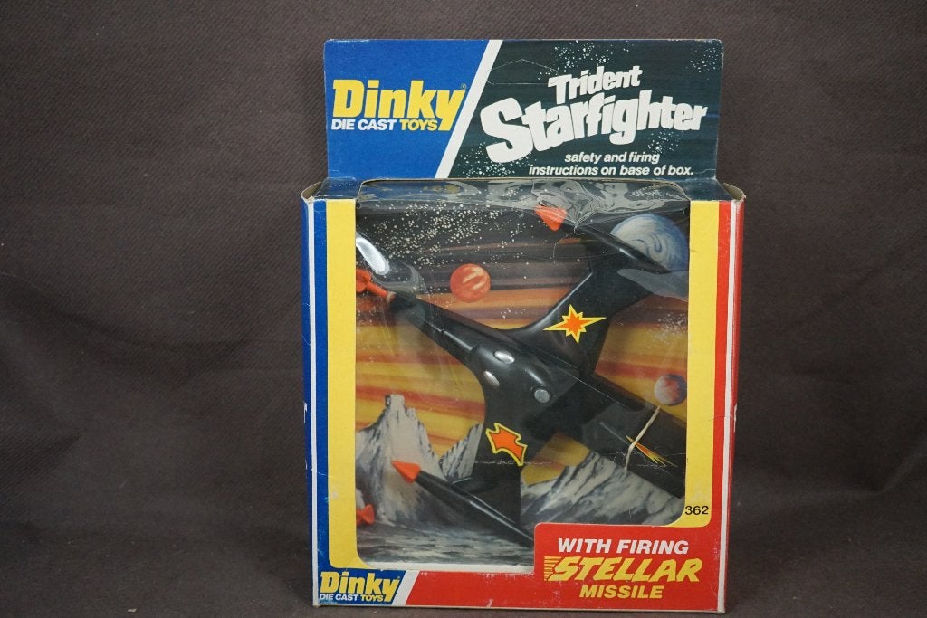 Dinky Toys Trident starfighter - TOP vintage, Antiek en Kunst, Antiek | Speelgoed, Ophalen of Verzenden