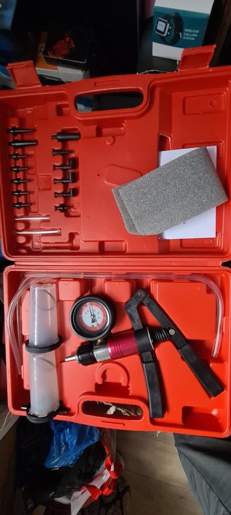 Handbediende vacuümpomp set voor auto onderhoud, Ophalen of Verzenden, Nieuw, Universele onderdelen