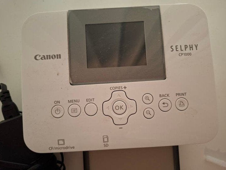 mobiele fotoprinter Canon Selphy CP 1000, Fotoprinter, Canon, Ophalen of Verzenden, Nieuw