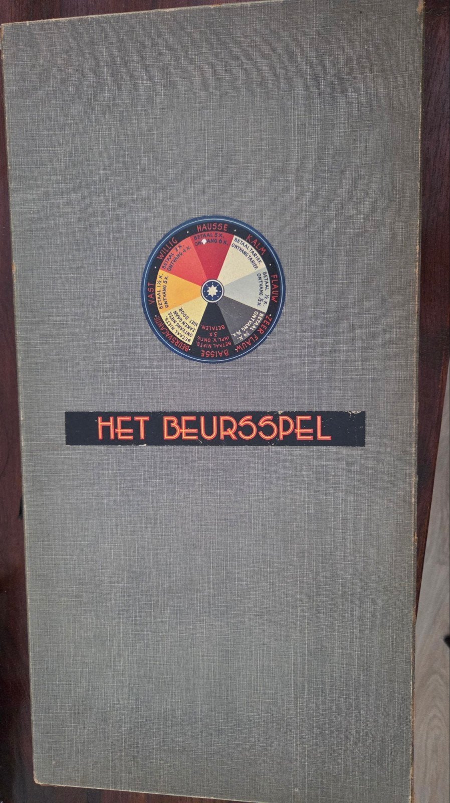 Zeer zeldzaam compleet vintage bordspel: Het Beursspel, Verzamelen, Ophalen of Verzenden, Zo goed als nieuw