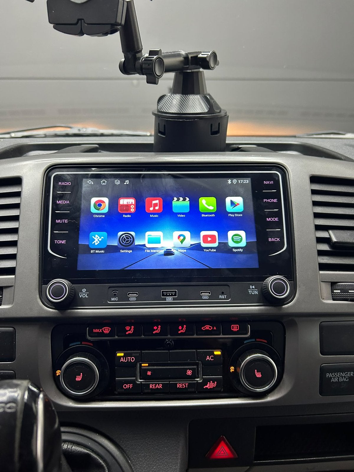 VW POLO/GOLF/TIGUAN/CADDY CARPLAY SCHERMEN, Ophalen of Verzenden, Zo goed als nieuw