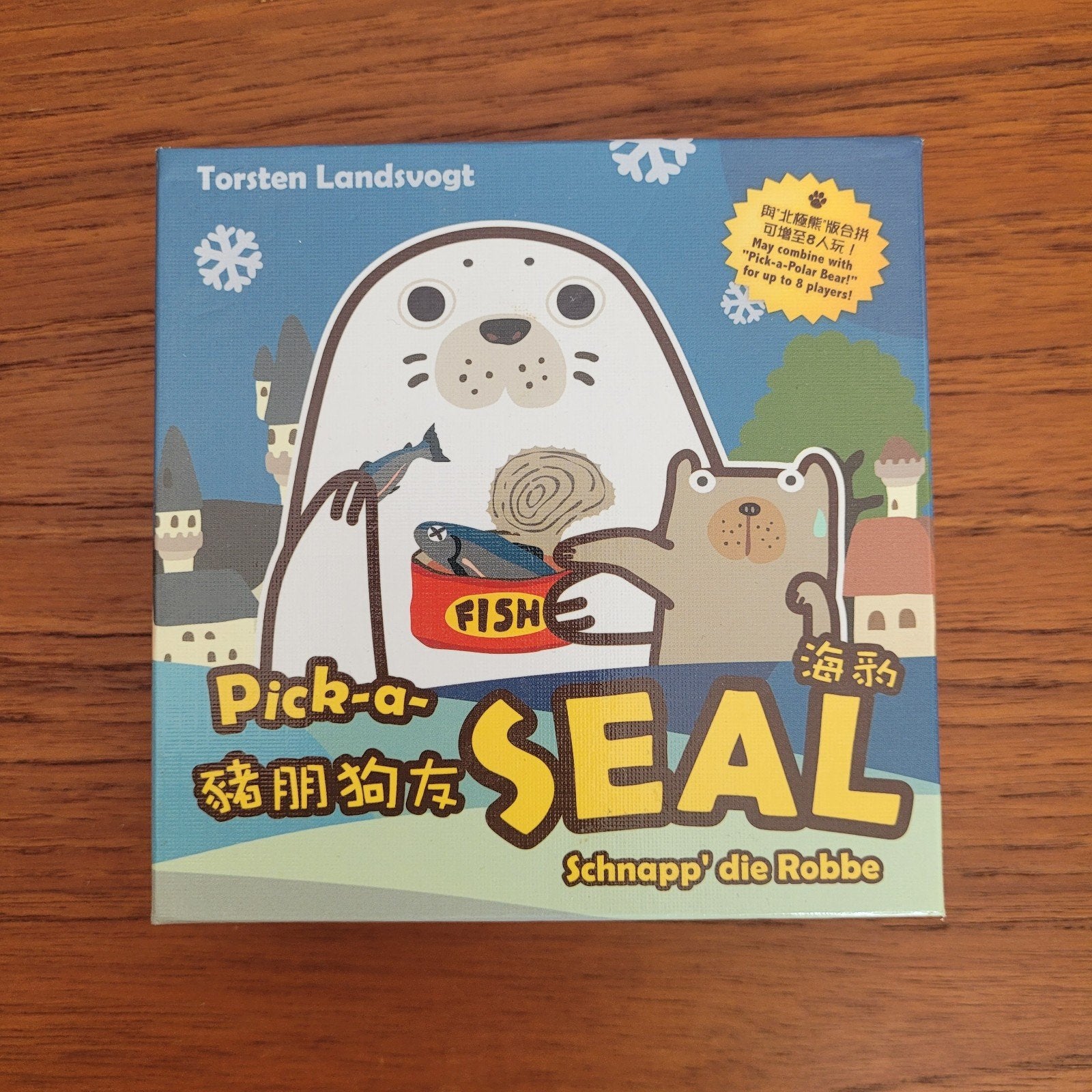 Pick-a SEAL card game, Drie of vier spelers, Ophalen of Verzenden, Zo goed als nieuw, Devir