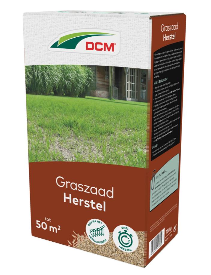 DCM graszaad 750g tot 50m² voor herstel en doorzaai, Verzenden, Nieuw, Minder dan 10 m²