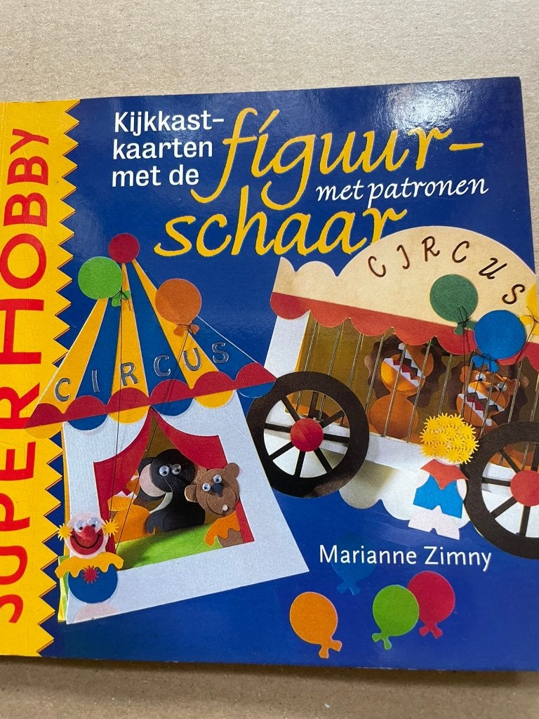 kijkkast kaarten met figuurschaar, Ophalen of Verzenden, Zo goed als nieuw, Overige onderwerpen