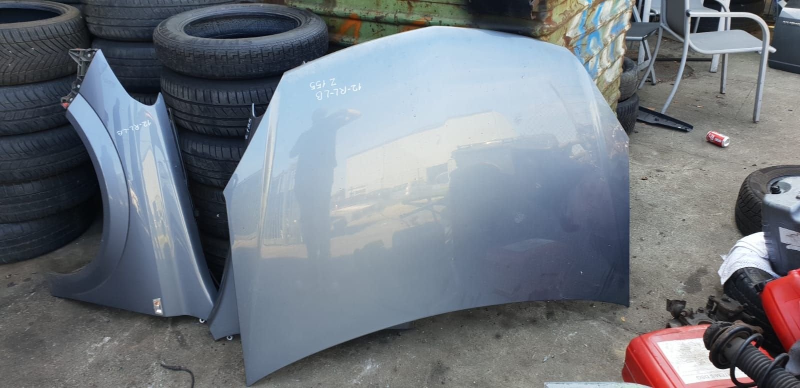 OPEL ASTRA H MOTORKAP KLEURCODE Z155, Gebruikt, -, -, Ophalen of Verzenden