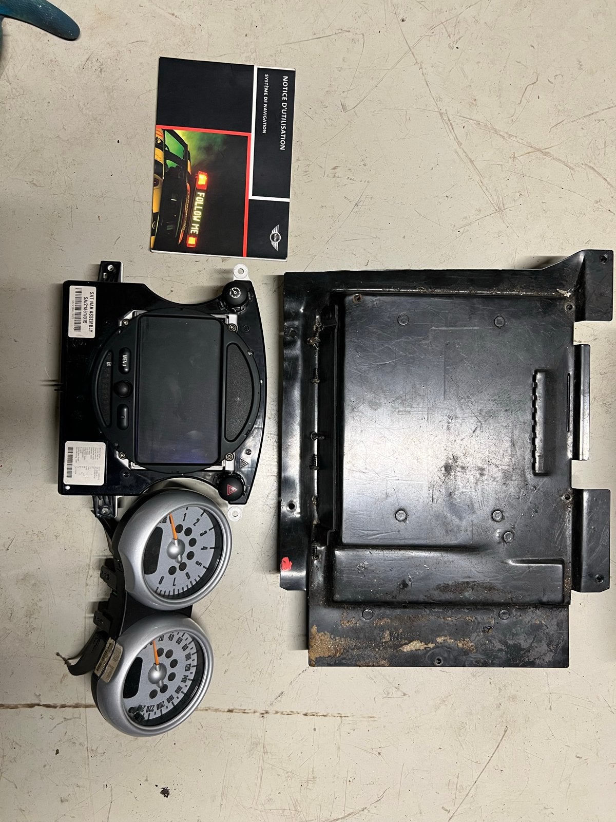 Mini Cooper S R50 Navigatiesysteem met tellers, Ophalen of Verzenden, Gebruikt, Mini